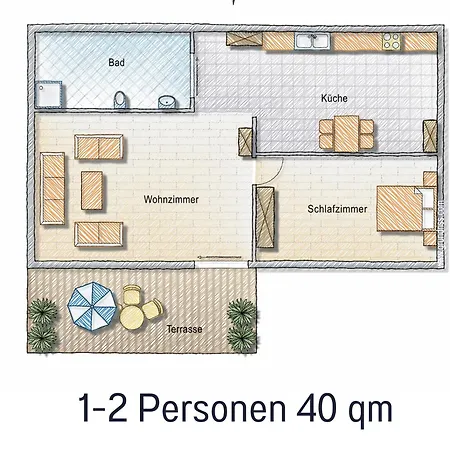 Schwedenglueck - Wald-auszeit Fuer 2 Apartment